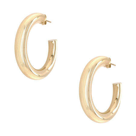 Hoop Earrings - Gold Hoop Earrings | Jennifer Miller Jewelry