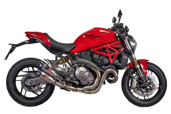 2018 Ducati Monster 821 with QD Exhaust