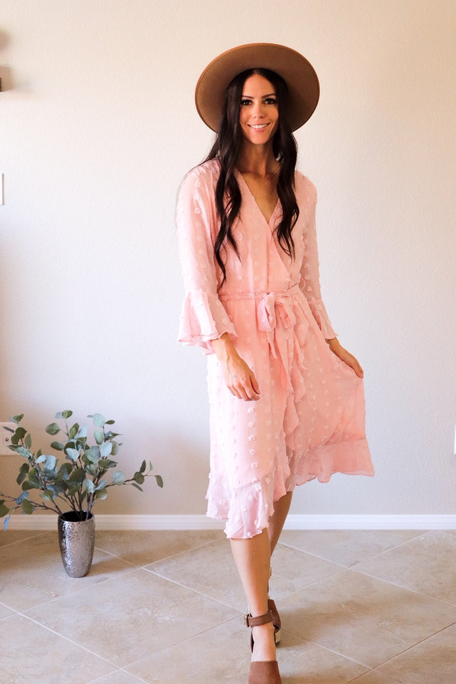 Kristen Dress in Dusty Pink