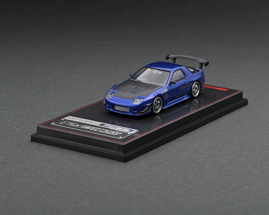 Ignition Model IG2492 1/64 Mazda RX-7 (FC3S) RE Amemiya Blue 