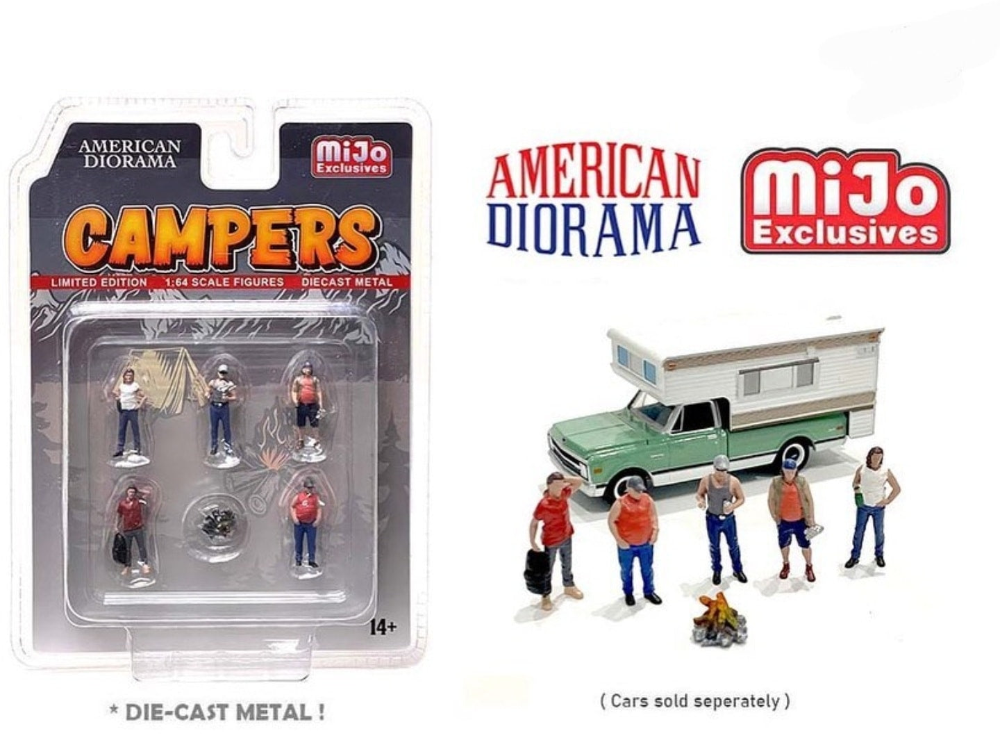 American Diorama 1:64 Mijo Exclusives Figures Paramedic Set