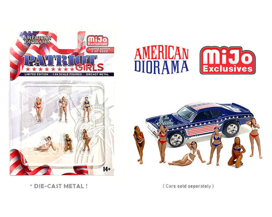 American Diorama 1:64 Mijo Exclusives Figures Paramedic Set