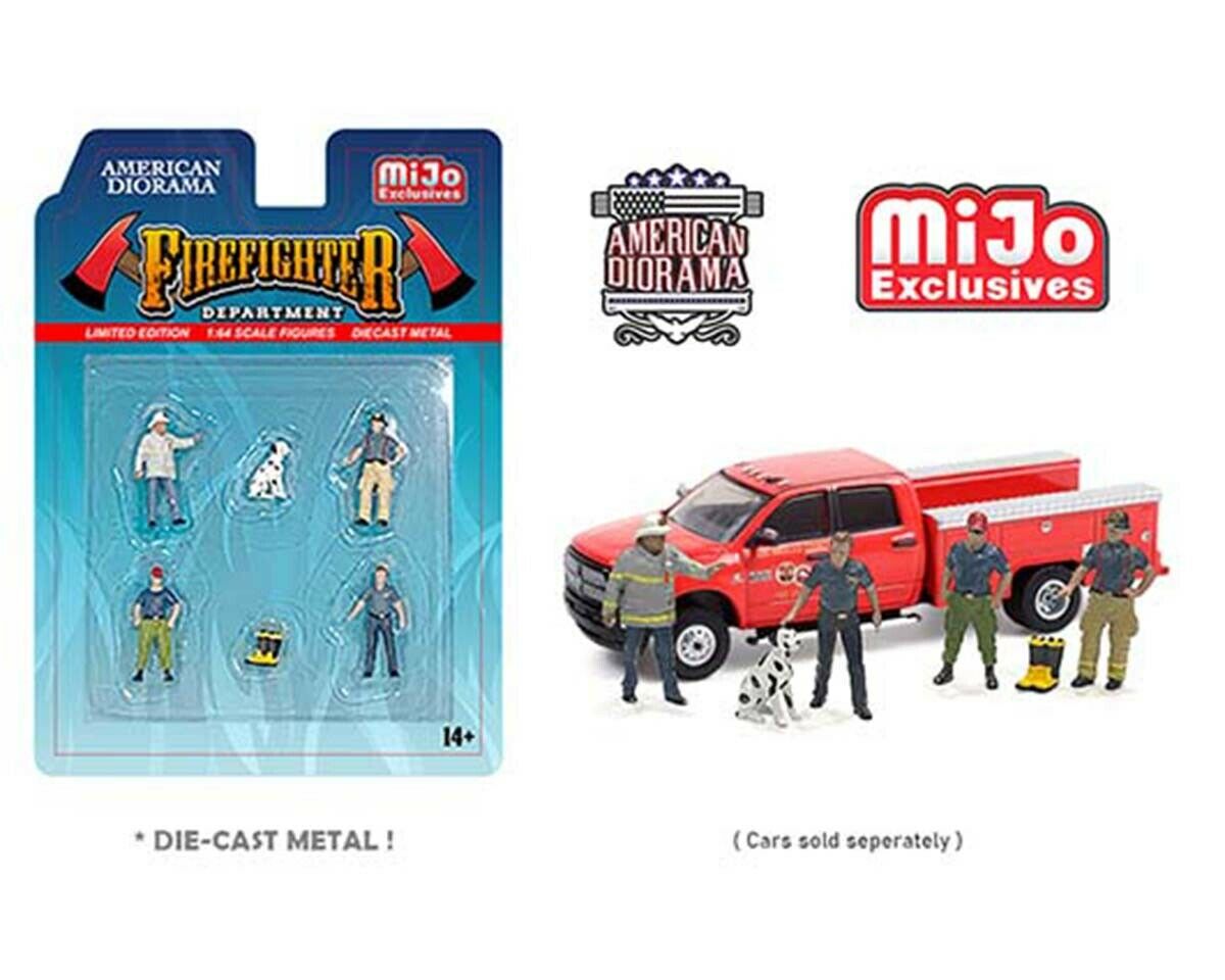 American Diorama 1:64 Mijo Exclusives Figures Paramedic Set