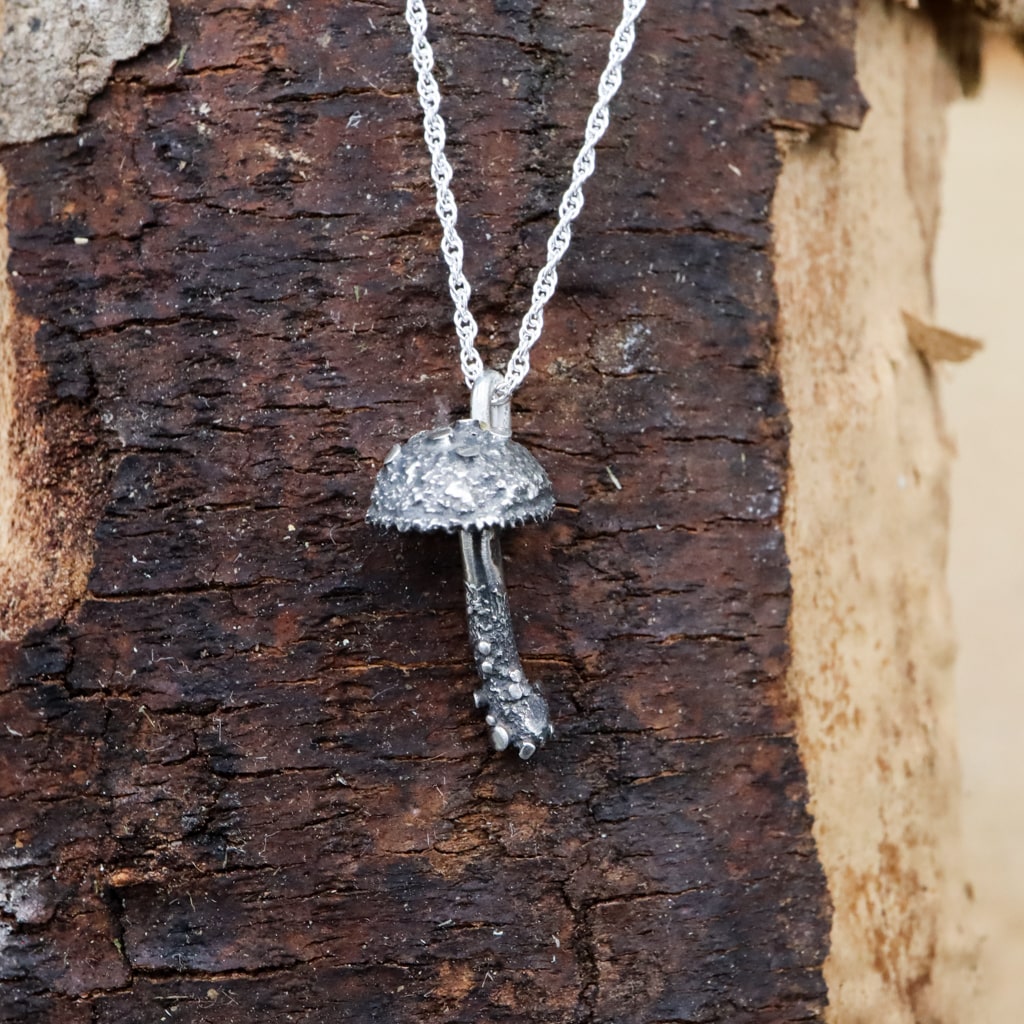 Mushroom Necklace | MIMOSA Handcrafted