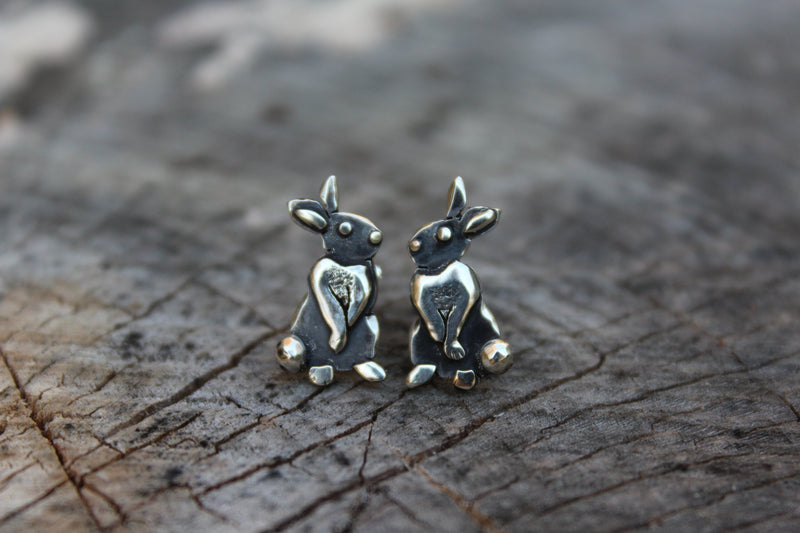 Handmade Sterling Silver Rabbit 