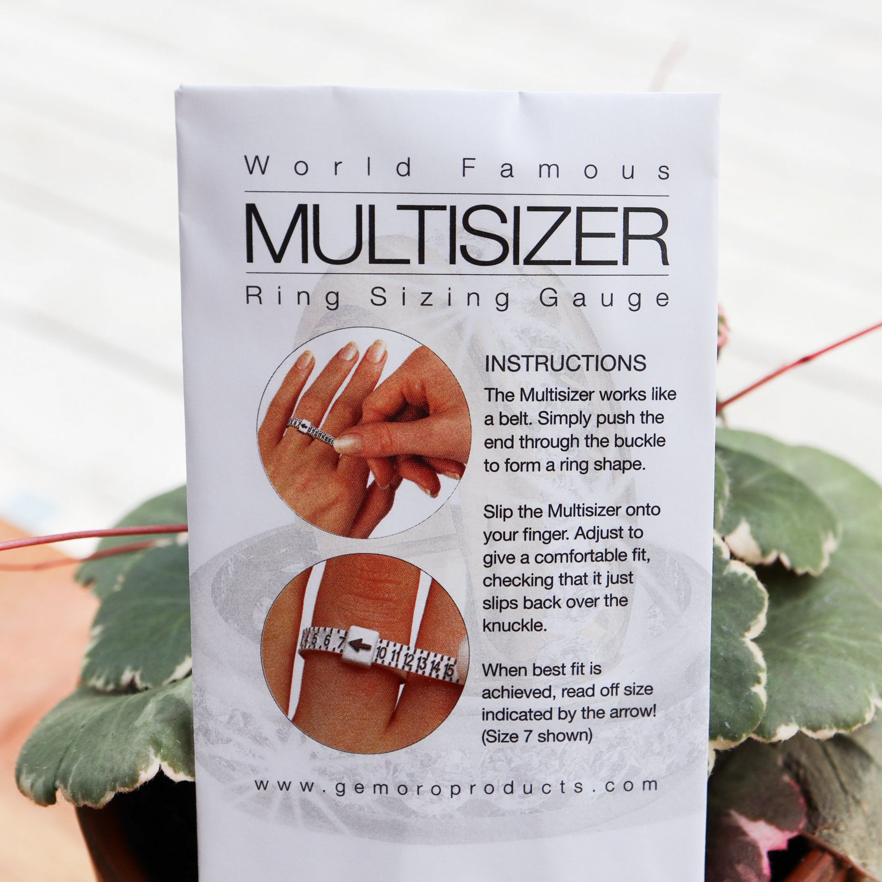 Ring Sizer Comes With $5 Gift Card Code –