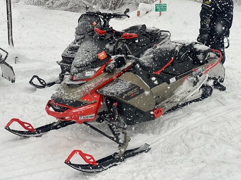 snowmobile before using Bling Sauce