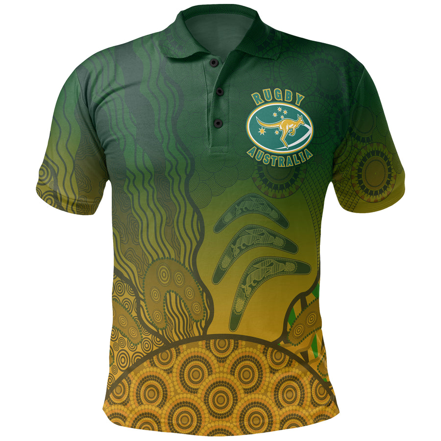 1stAustralia Polo Shirt, Aboriginal Australian Rugby Shirt - BN15 - 1st ...
