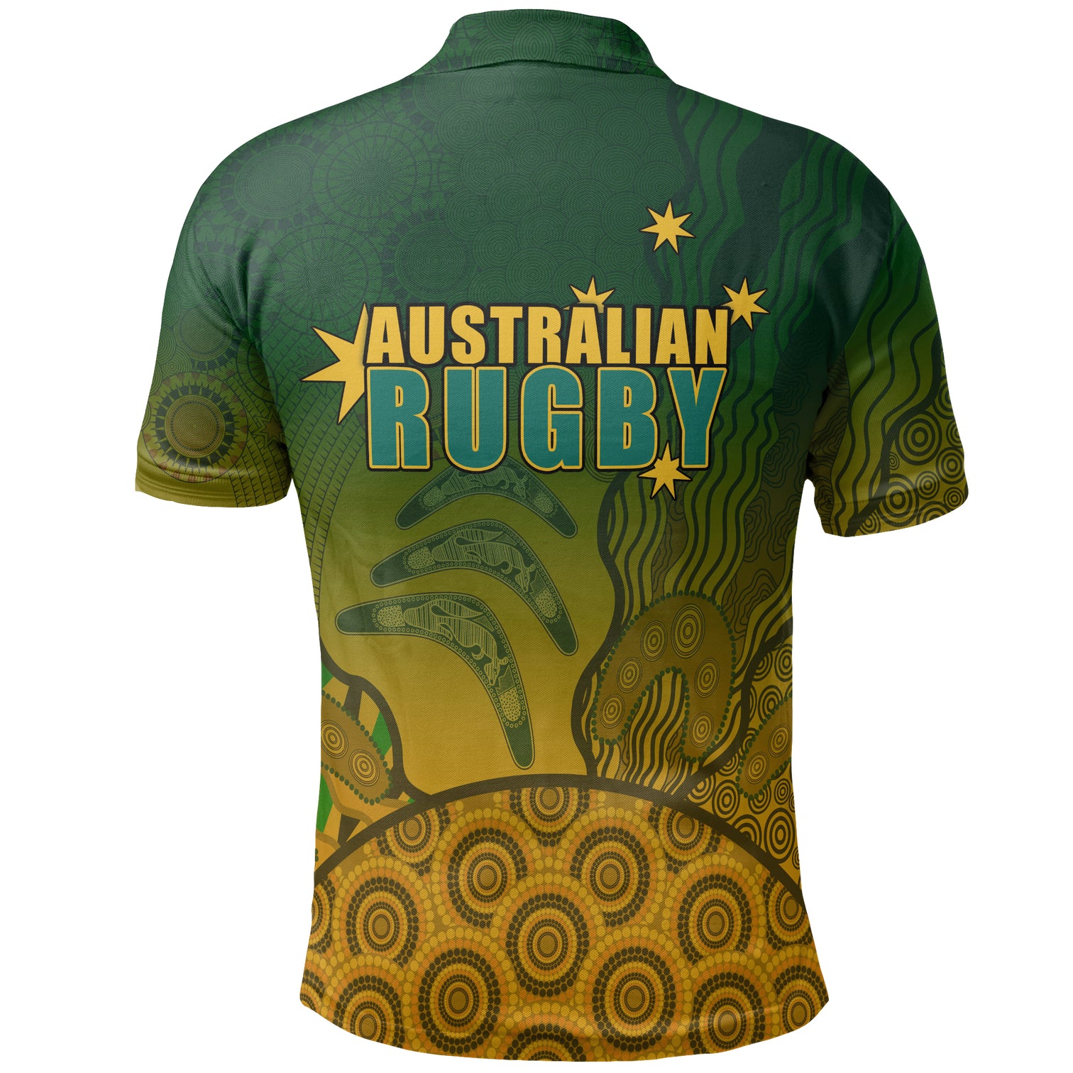 1stAustralia Polo Shirt, Aboriginal Australian Rugby Shirt - BN15 - 1st ...