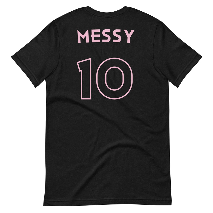 Inter Fort Lauderdale Messy 10 Unisex T-shirt-wttublackbelt