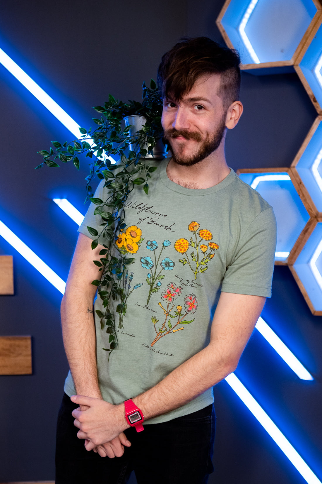 Wildflowers Tee - Sage