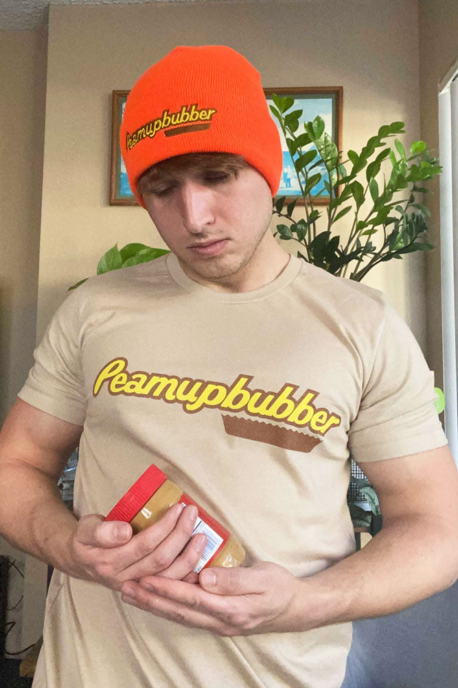 Tan Peamupbubber Parody Tee