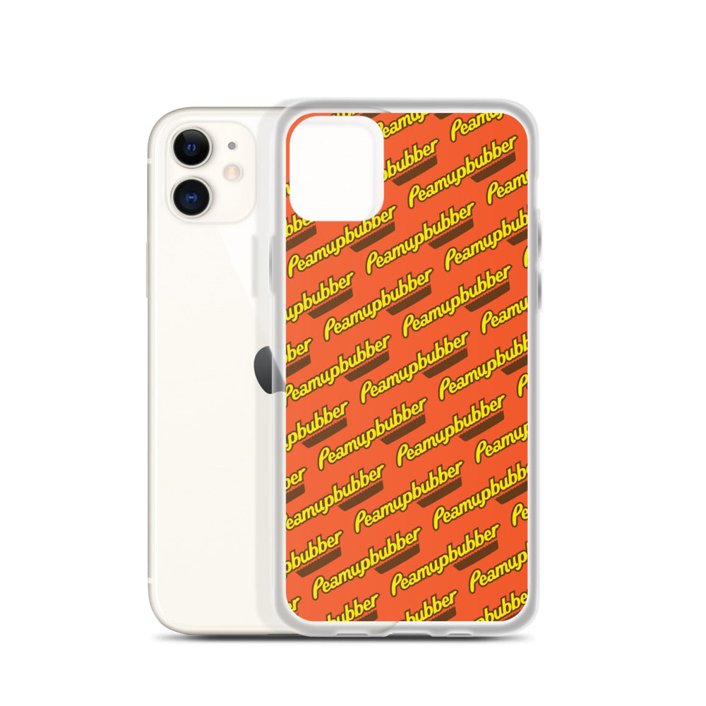 Orange Peamupbubber iPhone Case