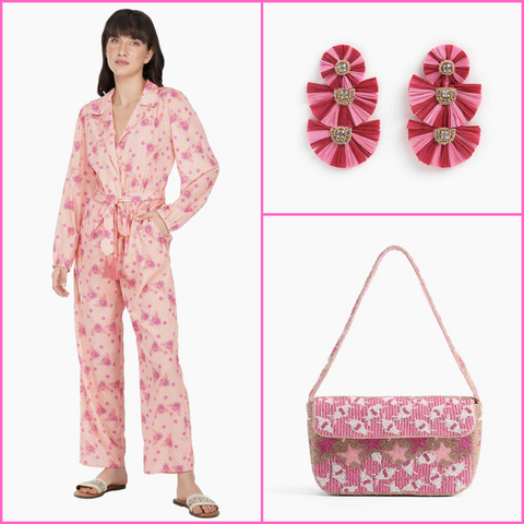pink boho outfits