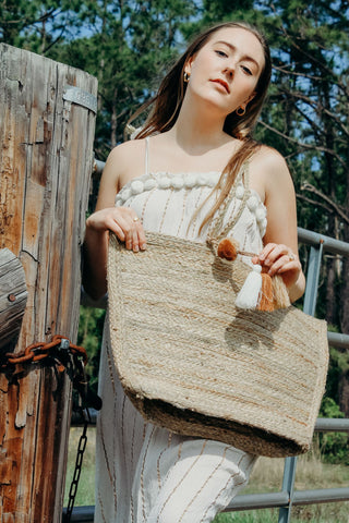 Enshrine Handwoven Jute Tote Bag | Why Jute Handbags Are Eco-Friendly