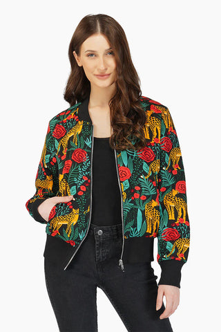 jaguar paradise bomber jacket