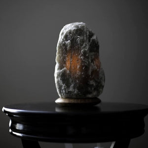 himalayan gray salt lamp