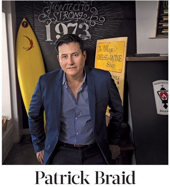 Patrick Braid featured in 805Living CEO Montecito Brands