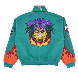 RL On Fire Racing Jacket Miami 22' – Rolling Loud