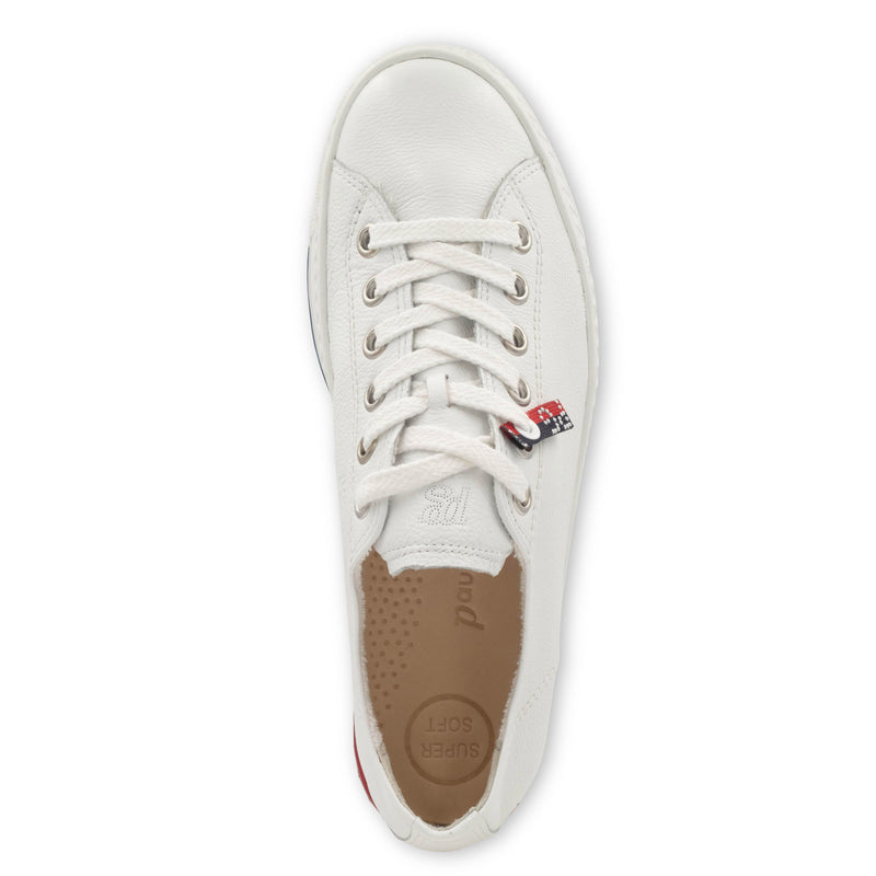 Women's Carly Sneaker in White Leather | Paul Green Shoes ...