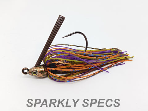 Fire Eye Jig- Sz 1/0 Hook- Sizes 1/4oz & 3/8oz