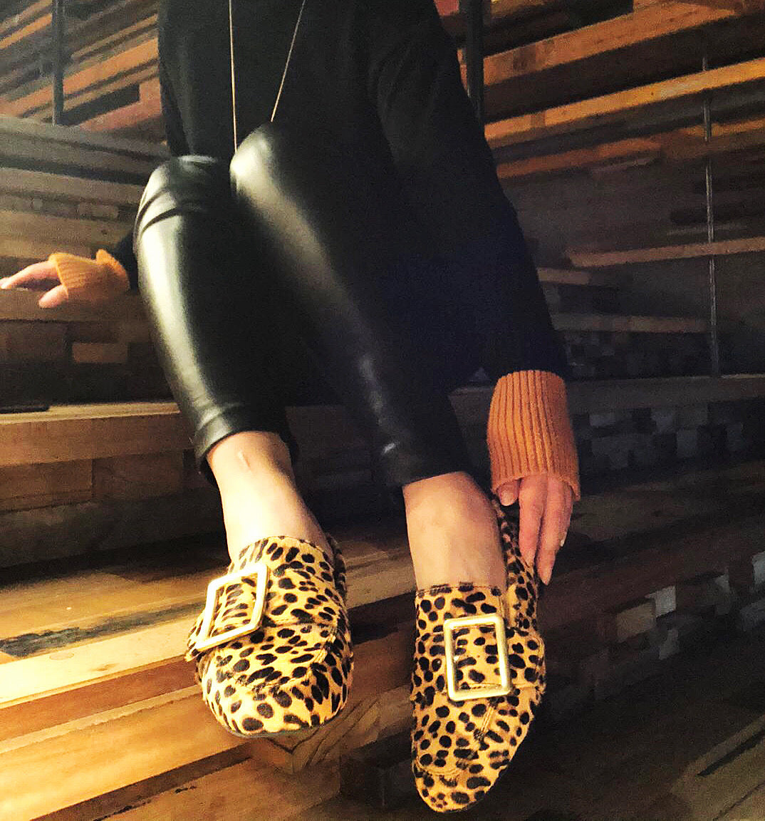 comfortable leopard print shoes