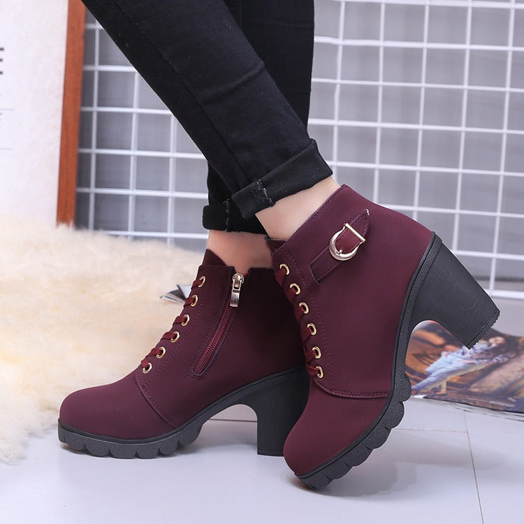 Anellimn comprar melhor bota feminina cano curto barato preço bota de inverno feminina