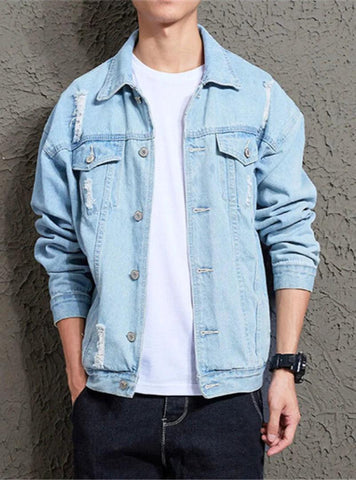 Jaqueta Jeans Masculina - Estilo e Conforto Inigualáveis