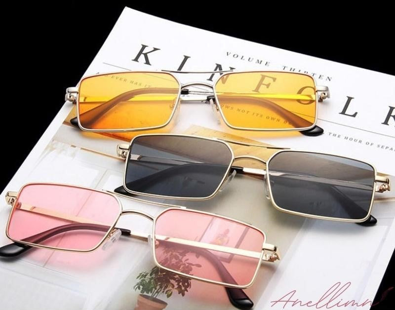 Anellimn comprar melhor oculos de sol feminino com proteção UV óculos de sol barato preço óculos retro