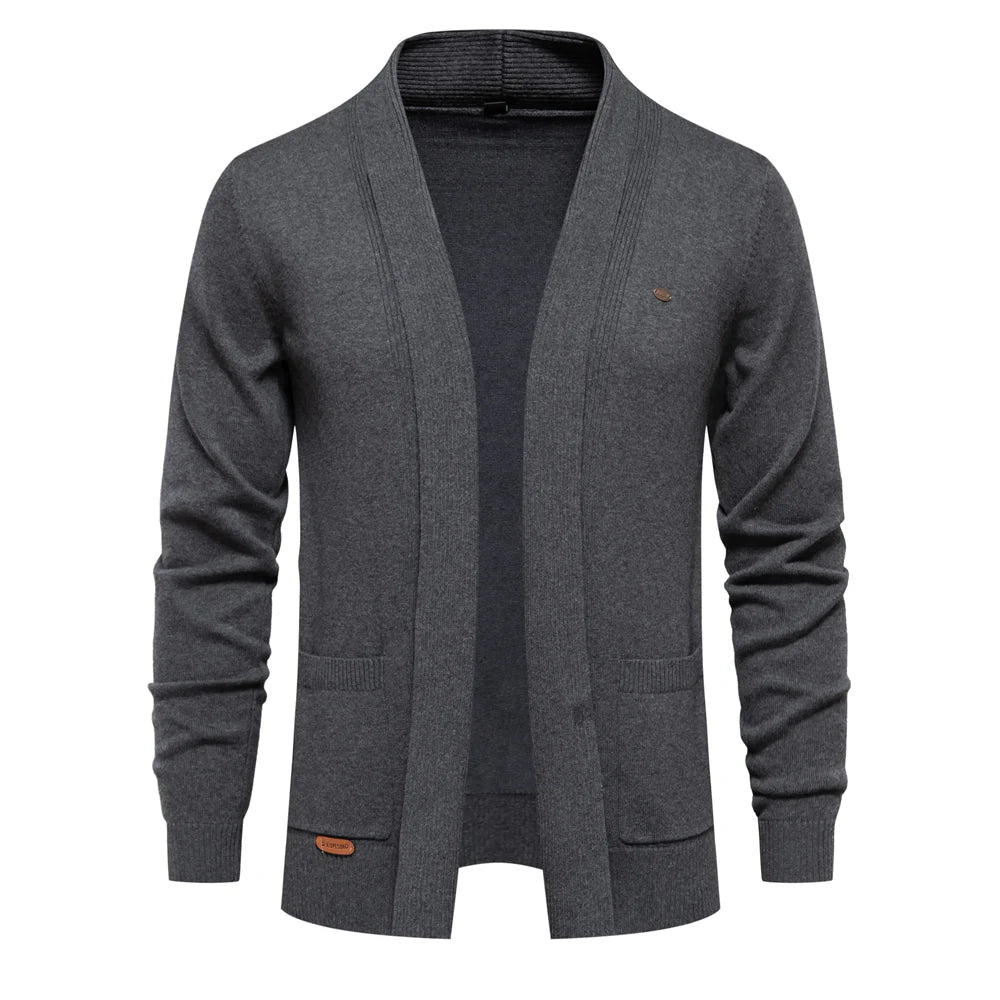 Comprar melhor Suéter Masculino Tricot: Conforto e estilo em lã e algodão. Ideal para outono/inverno. Escolha perfeita para homens elegantes. Anellimn