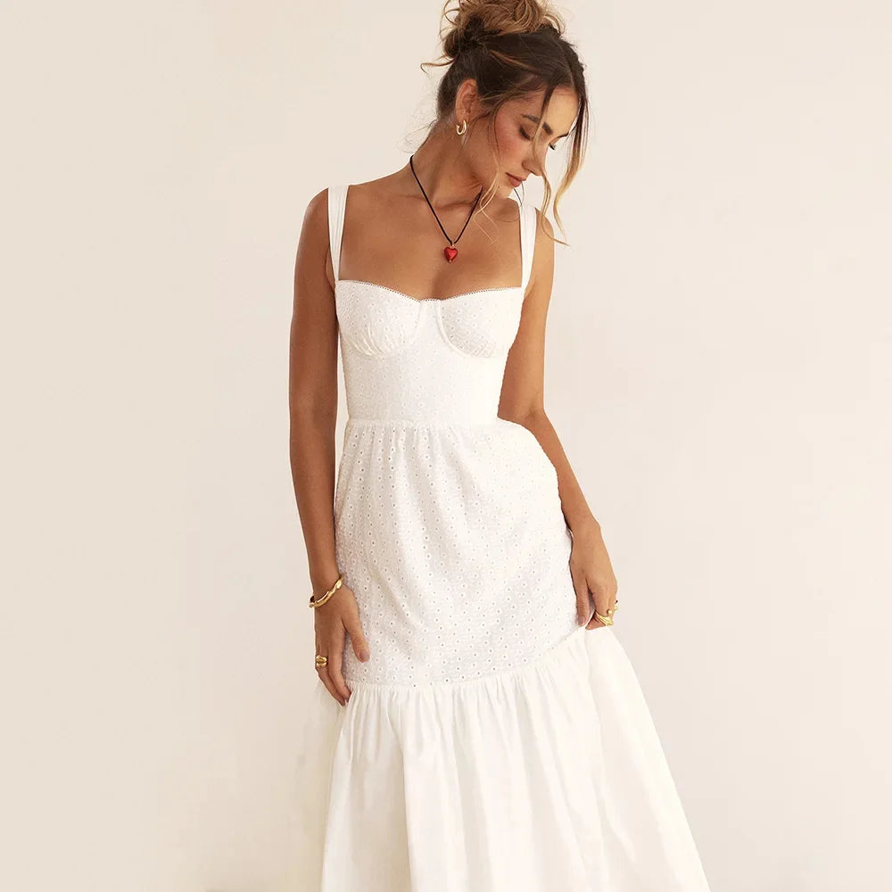 Vestido Midi Casamento Branco - Elegância e Sofisticação para o seu Dia Especial