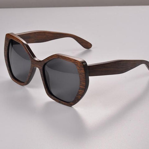 Anellimn melhor Óculos de sol feminino masculino de bambu madeira óculos de sol feminino masculino barato