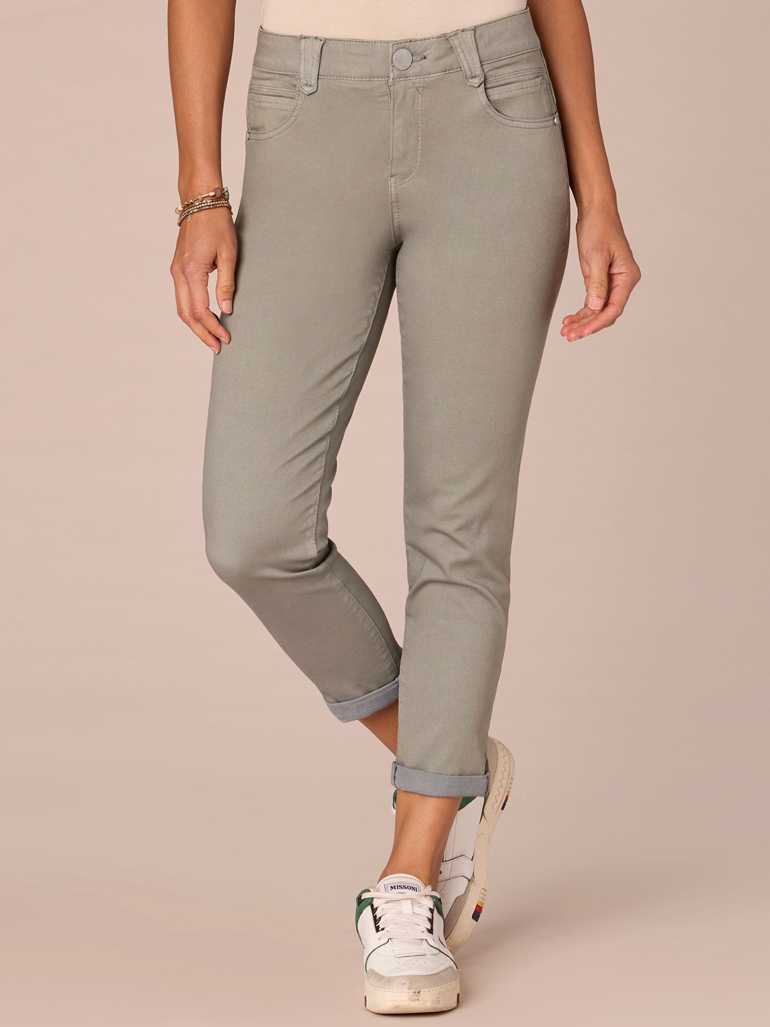 Product image for "Ab"solution® Color Ankle Skimmer Petite Skinny