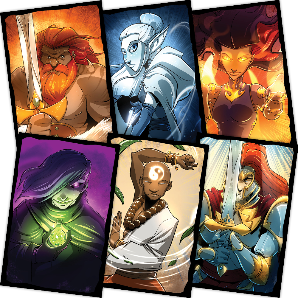 Card Sleeves - Season One (6 heroes).