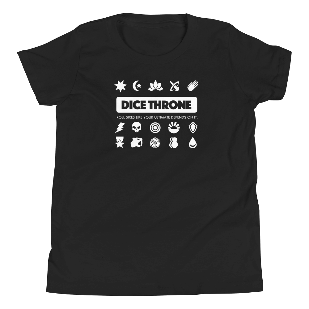 T-Shirt - Dice Throne 6s - Youth