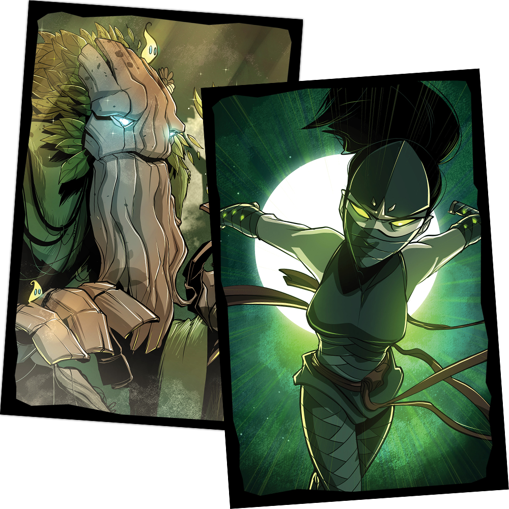 Card Sleeves - Season One (Treant/Ninja)