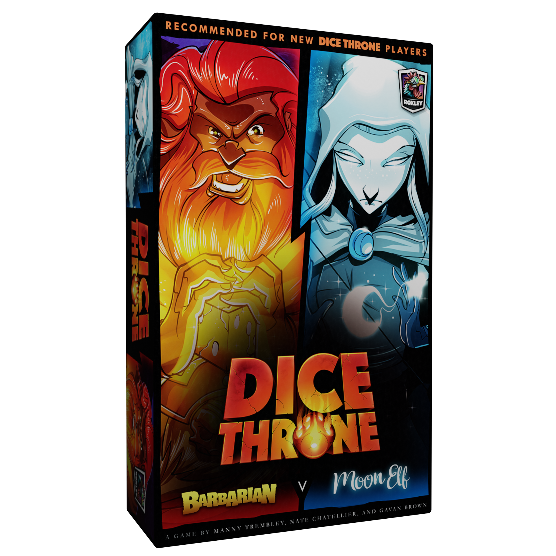 Dice Throne - Barbarian vs Moon Elf