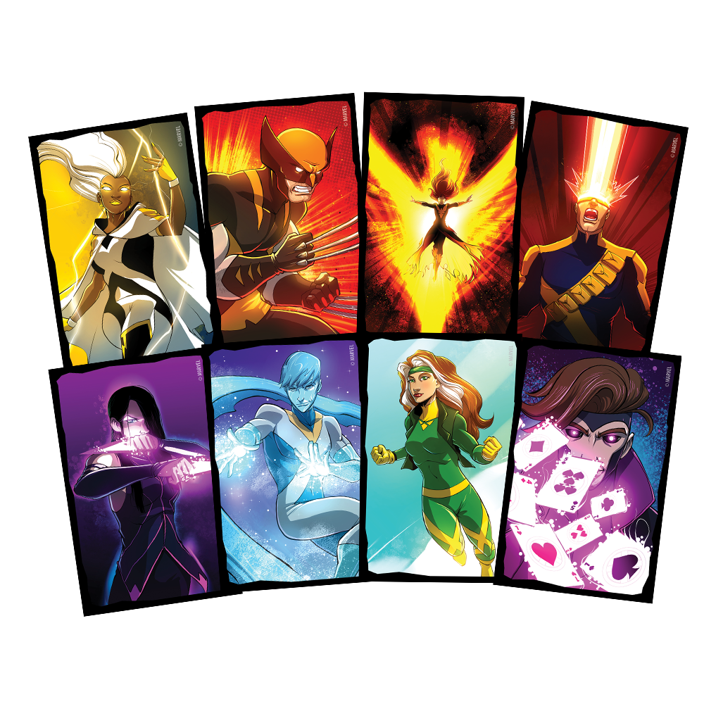 PREORDER - Card Sleeves - X-Men Dice Throne (8 heroes)