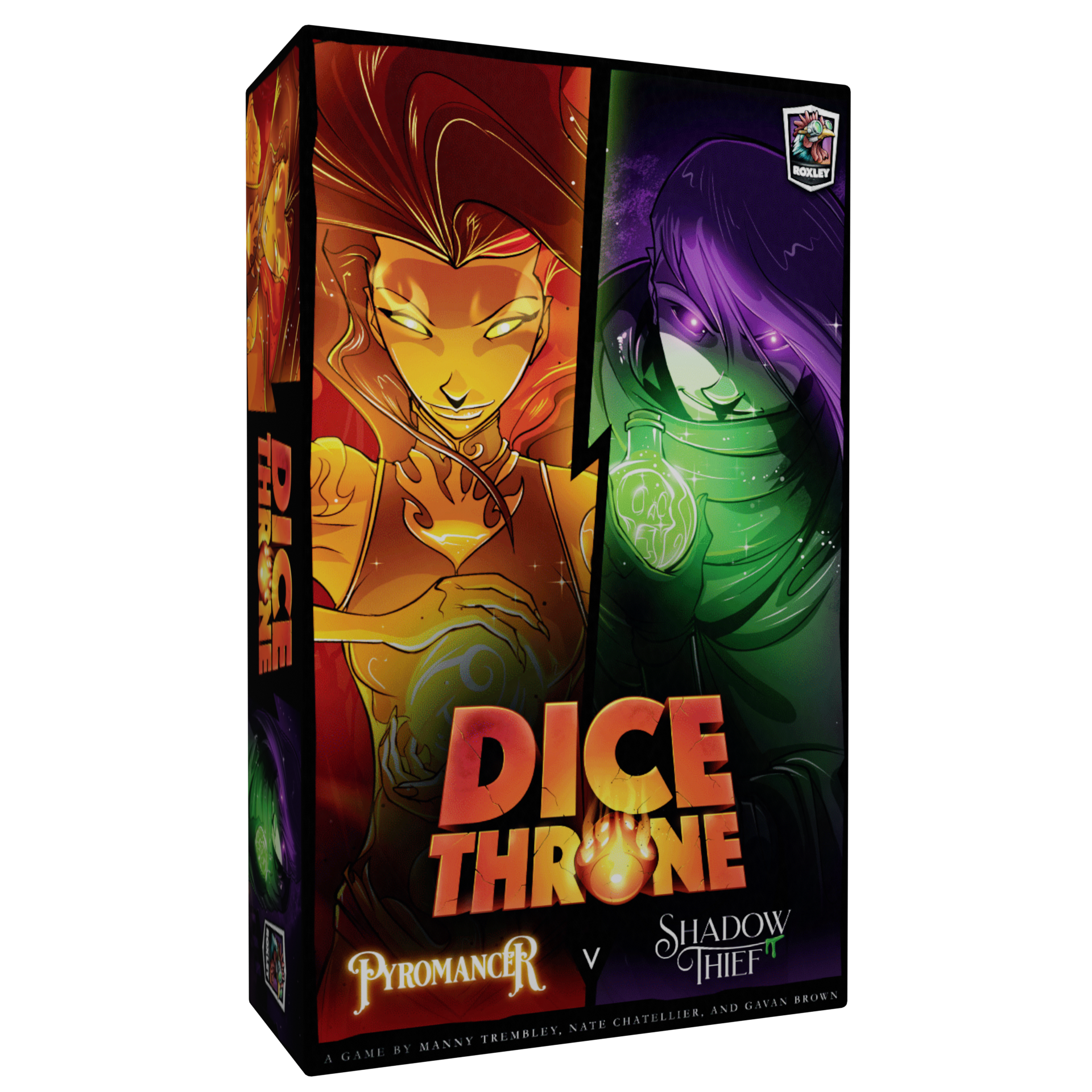 Dice Throne  - Pyromancer v Shadow Thief