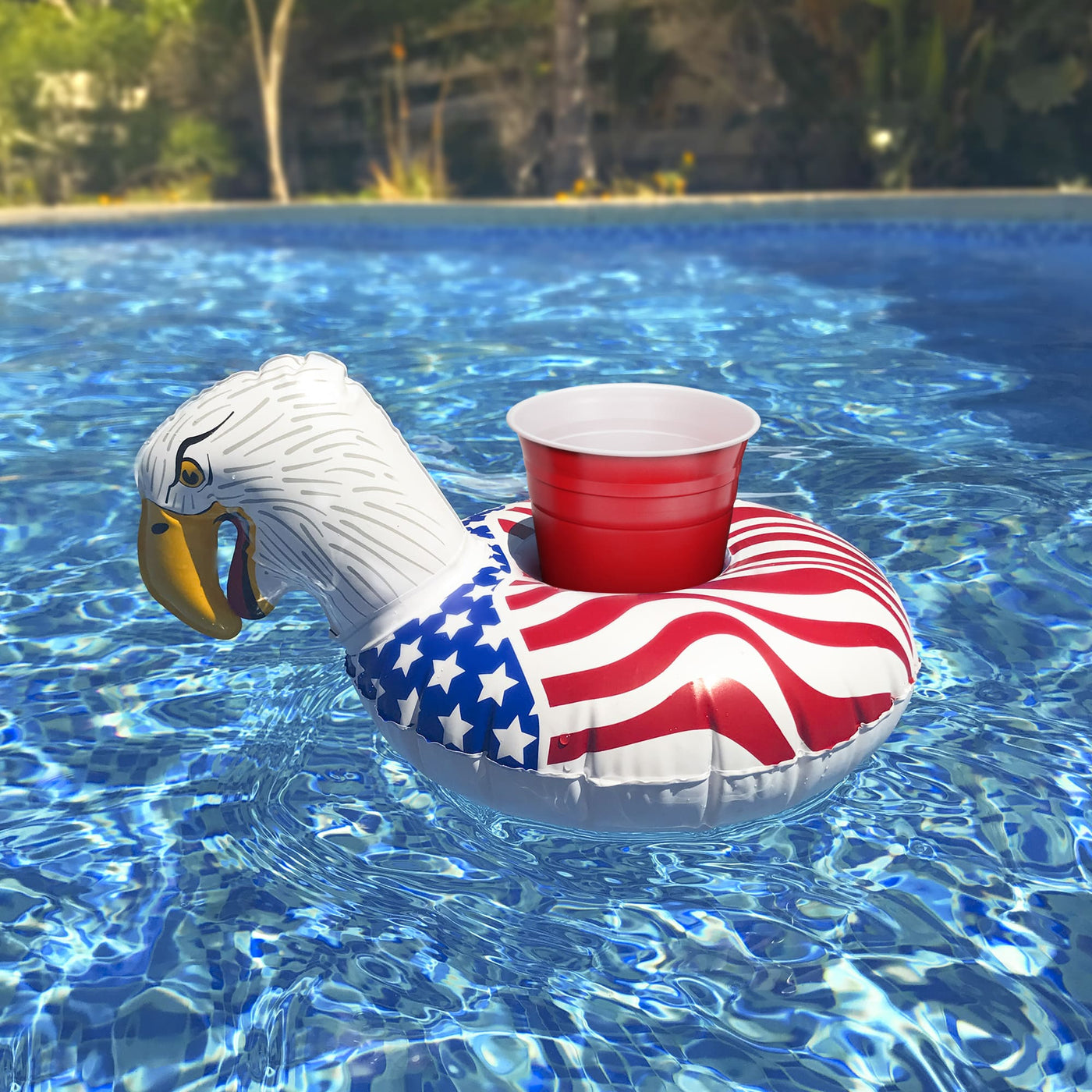 Gofloats American Screaming Eagle Drink Float 3 Pack Float Your Drin 