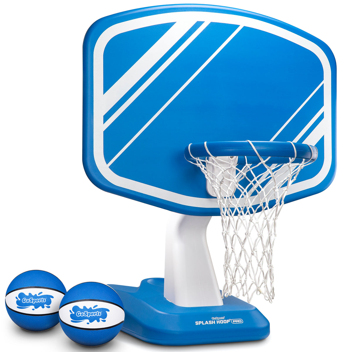 GoSports Splash Hoop PRO Poolside Basketball Game - Blue