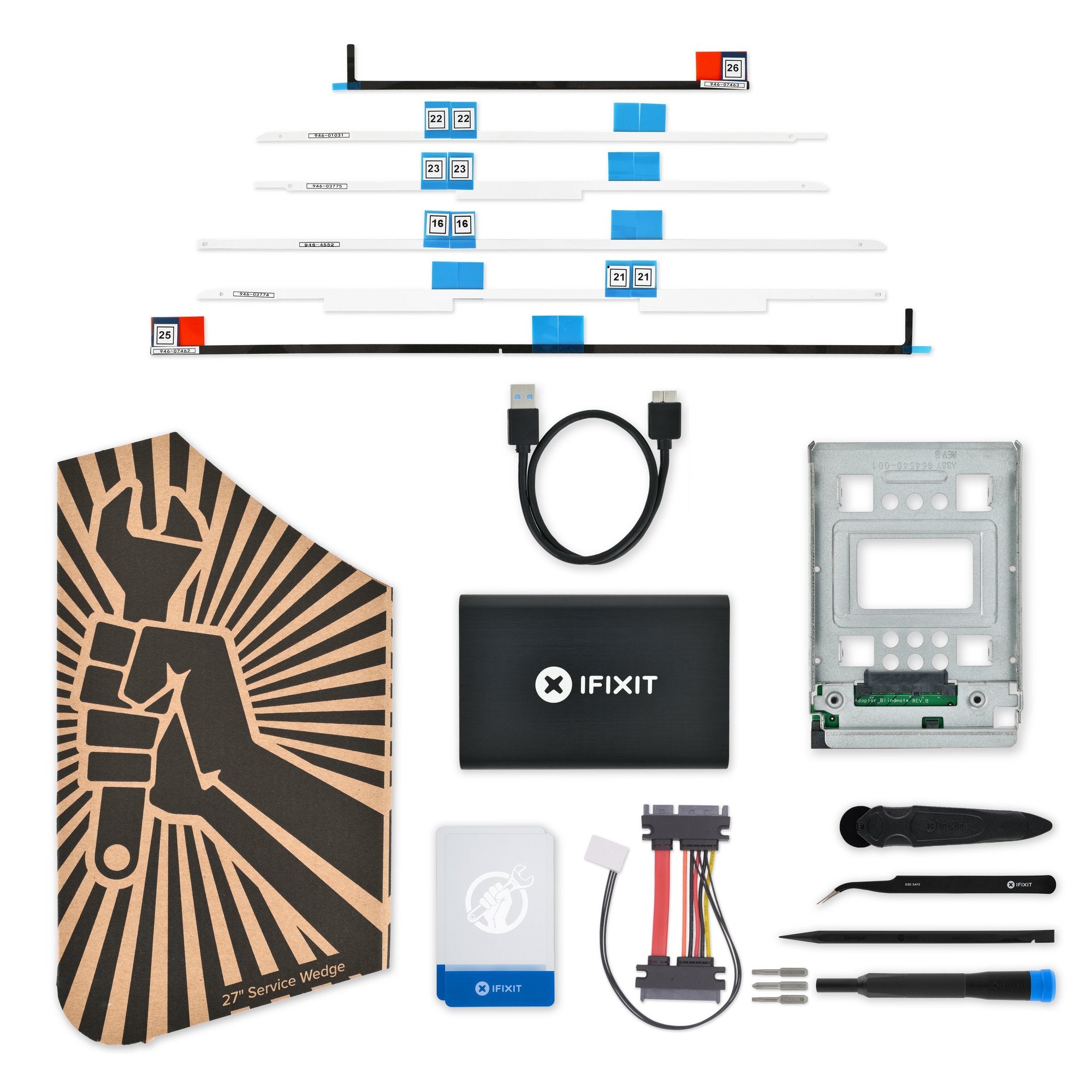 iMac Intel 27" (Late 2012-2019) SSD Upgrade Kit New No Hard Drive