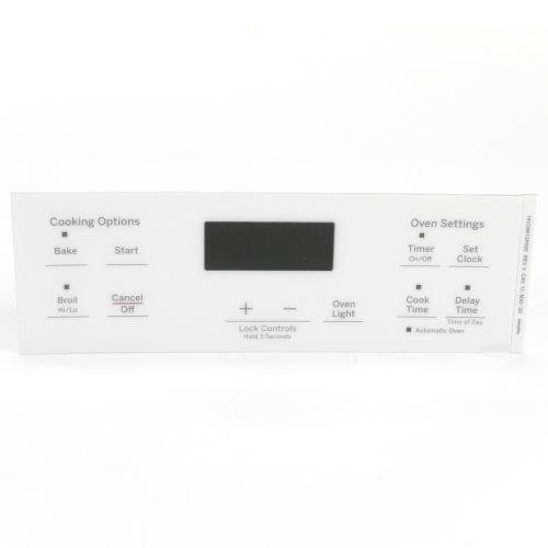 GE Faceplate Graphics (White) - WB07X26639 New
