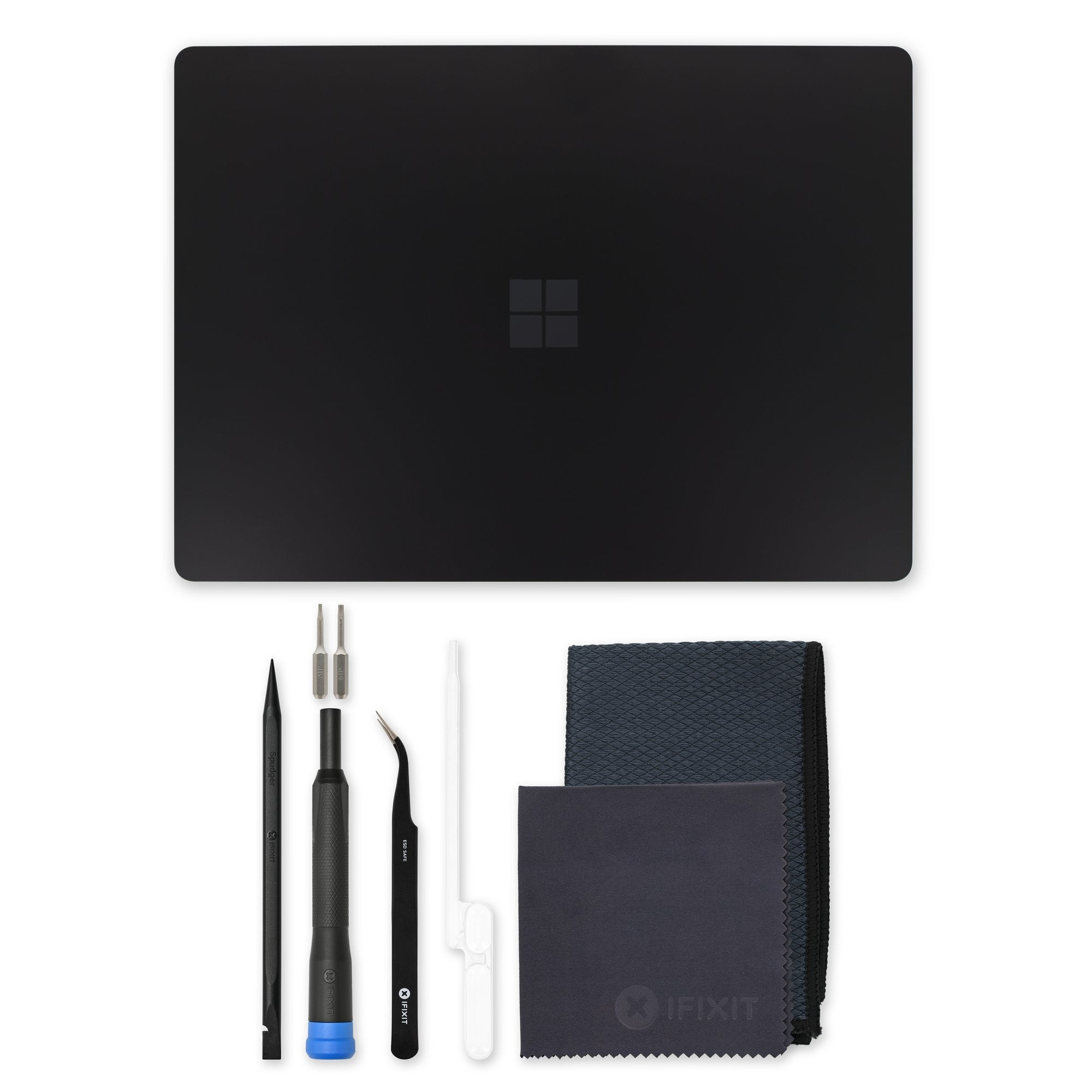 Surface Laptop 6 for Business 13.5" Screen - Genuine Black OEM Fix Kit