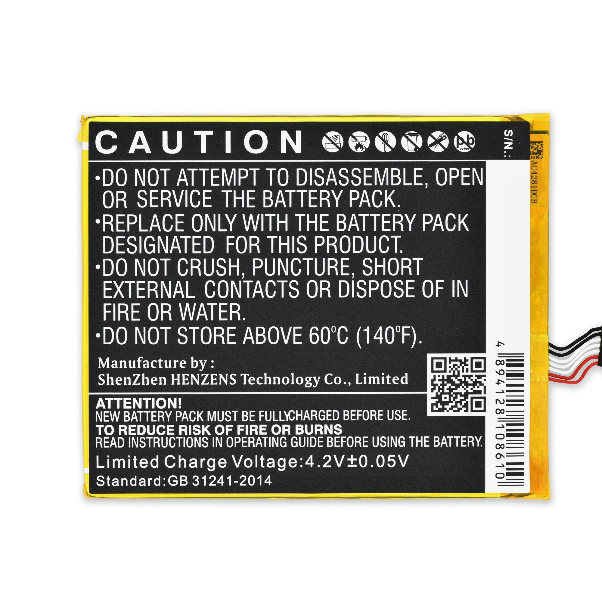 Kindle Fire HD 7" (2014, 4th Gen) Battery New