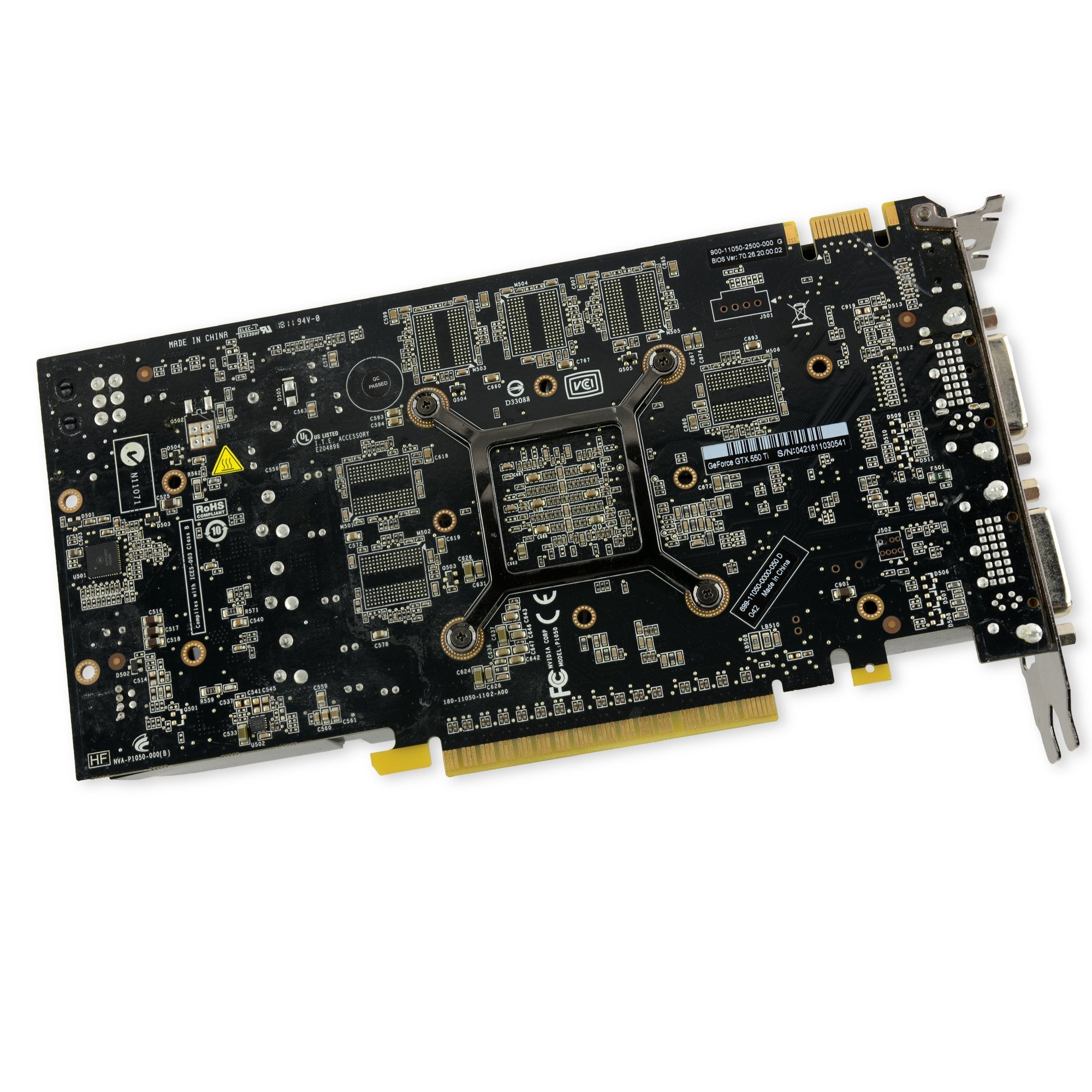 GeForce GTX 550 Ti Graphics Card