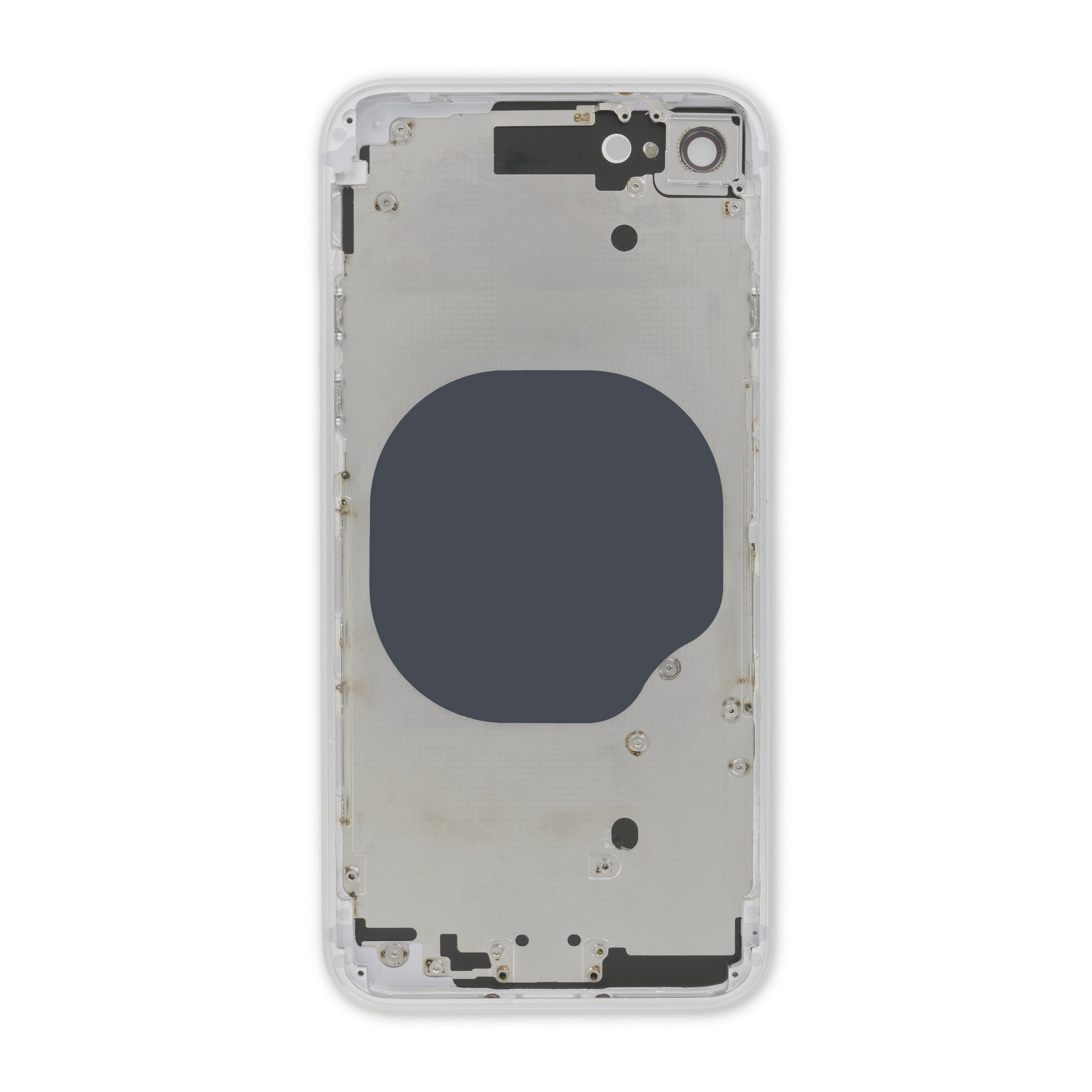 iPhone 8 Aftermarket Blank Rear Case Silver New