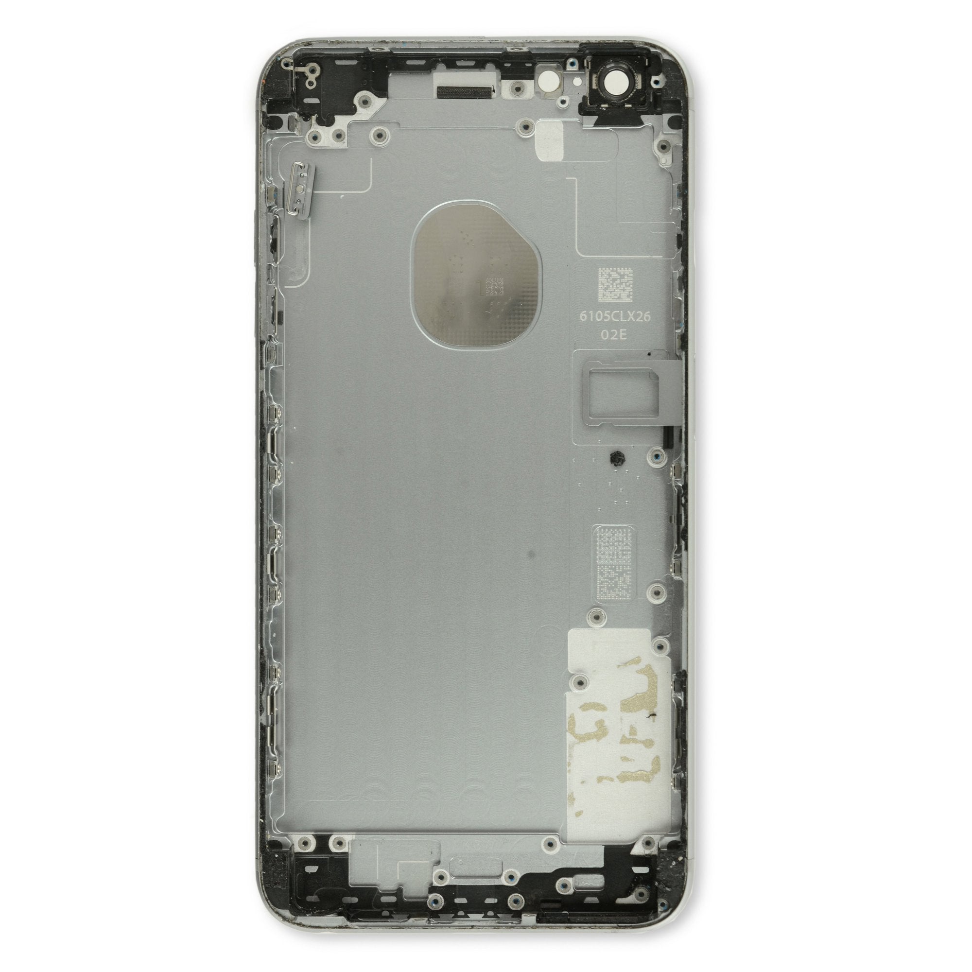 iPhone 6s Plus OEM Rear Case Silver Used, A-Stock