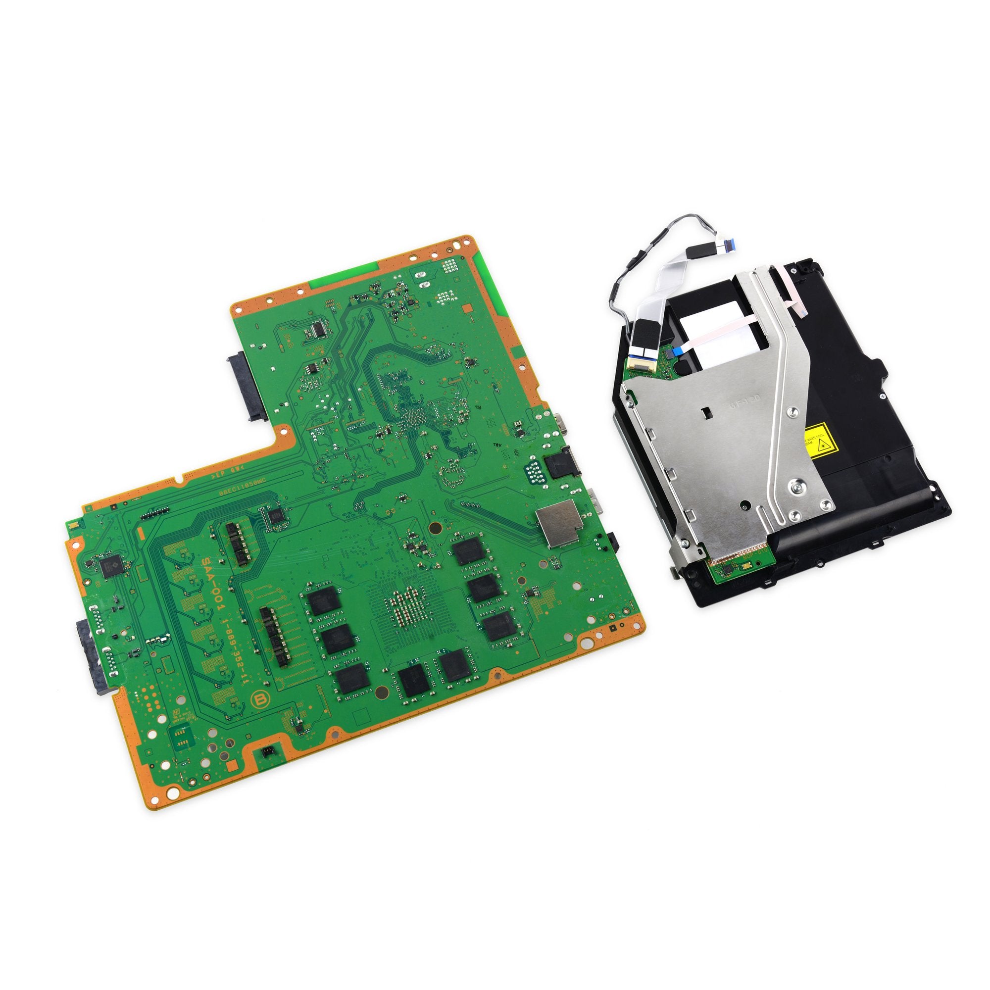 PlayStation 4 SAA-001 Motherboard & Paired Optical Drive