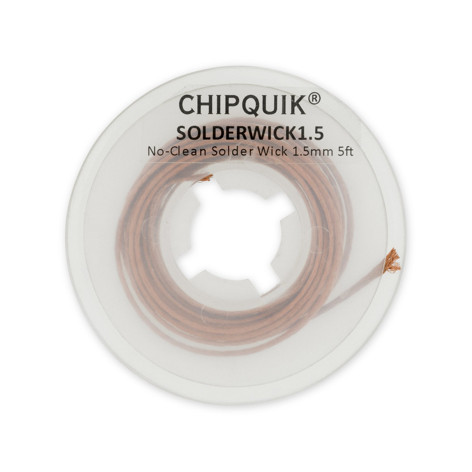Solder Wick Braid New ChipQuick 0.060" 1.5 mm